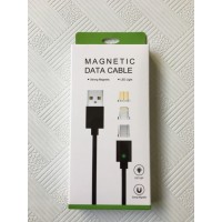 CABLE USB A IPHONE+V8+TYPE C CON IMAN 1M